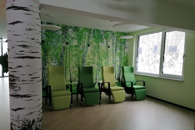 Möglichkeit zum Zurückziehen in Relaxstühlen