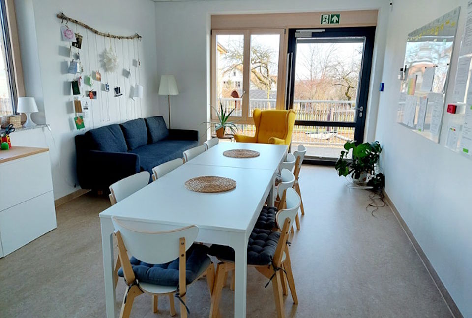 Blick in den Teamraum