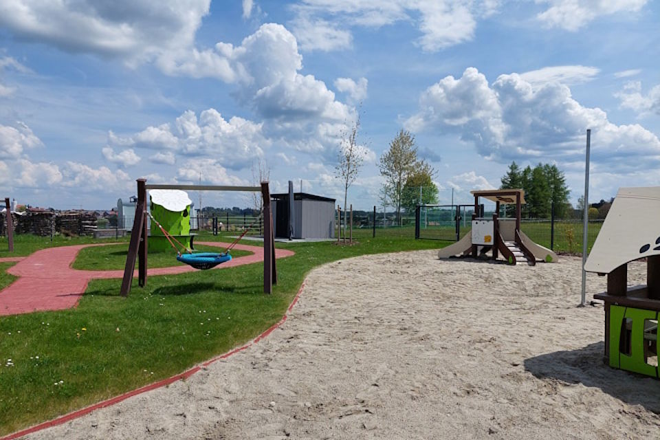 Garten der Krippen-Gruppen