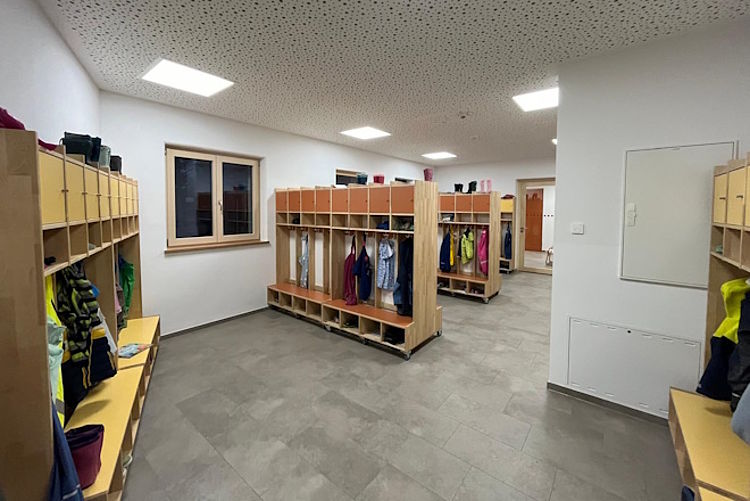 Kindergarten Garderobe