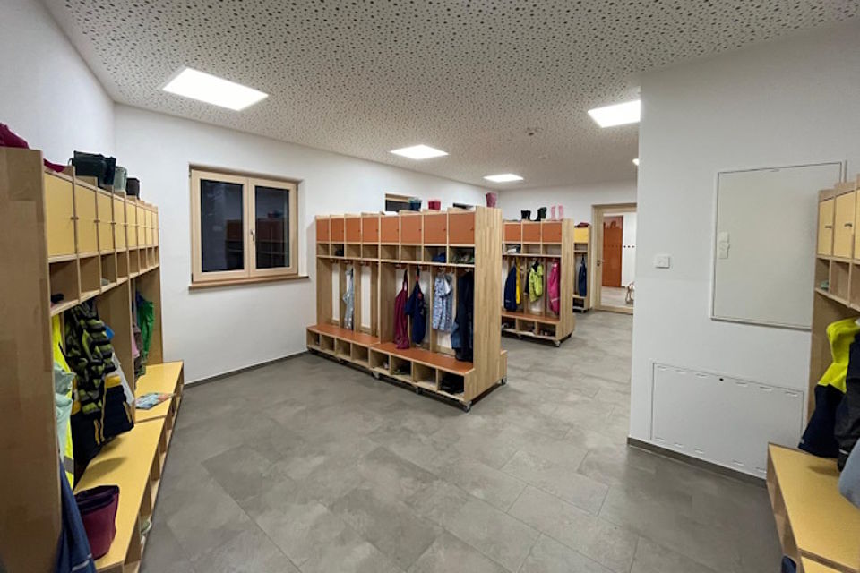 Kindergarten Garderobe