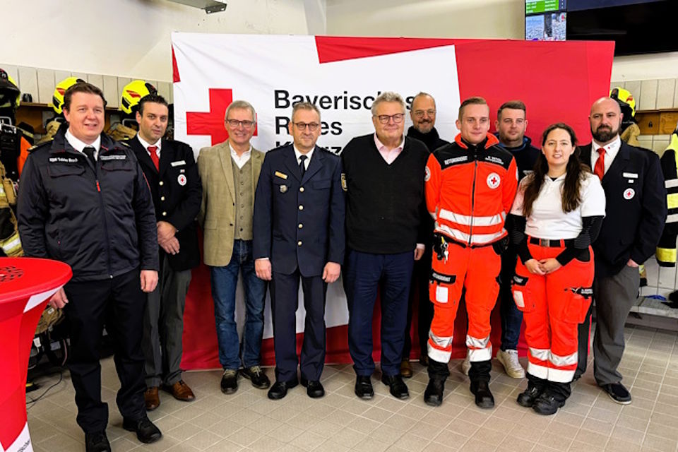 Gruppenfoto der Verantwortlichen