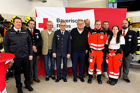 Gruppenfoto der Verantwortlichen