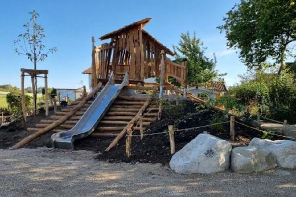 Rutschenberg im neuen Garten