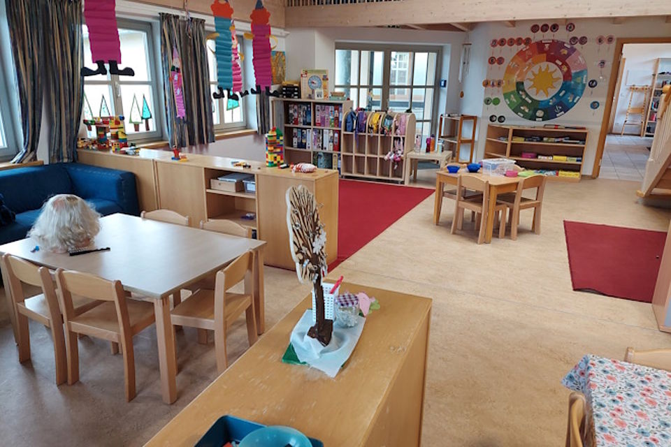 Gruppenraum der Kindergartengruppe "Sonnen"
