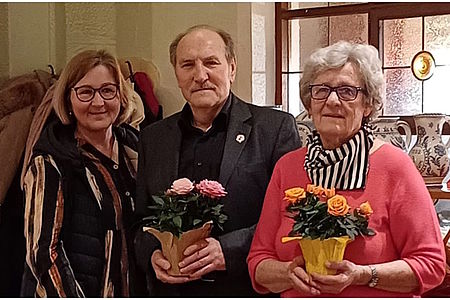 Ehrung für 15 Jahre Schatztruhe Dießen